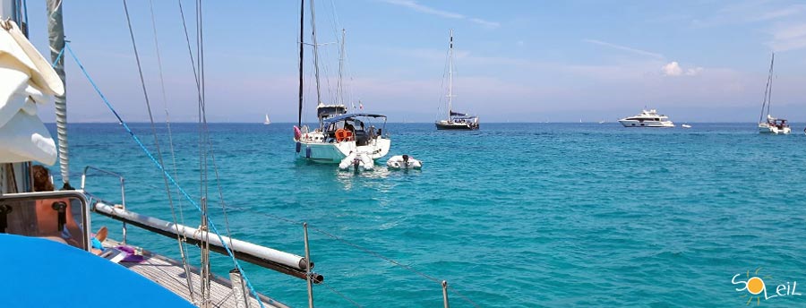 crociera in barca a vela a porquerolles