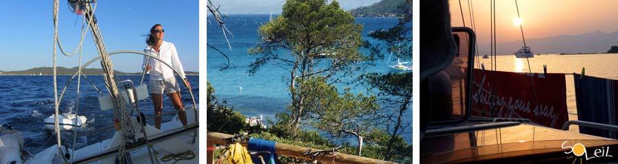 crociera in barca a vela all'isola di porquerolles