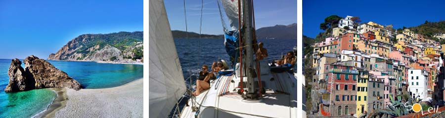 weekend in barca a vela alle cinque terre monterosso