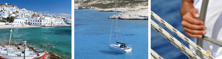 Vacanze in barca a vela alle Cicladi in Grecia