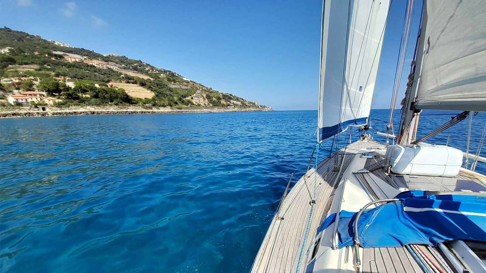 weekend in barca a vela costa azzurra liguria