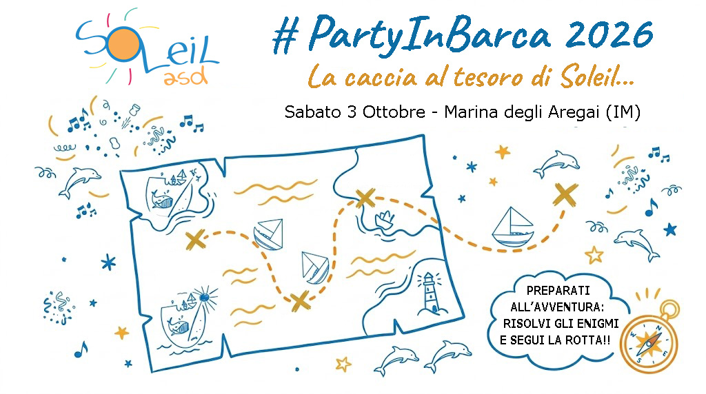 Partyinbarca 2026 - Veleggiata di fine stagione
